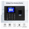 thumbnail image 3 of Attendance Machine Fingerprint/Password/ID With 2.4'' Display Screen Time Clock Support Employee Checking-in Recorder ,Accurate Calculations, 3 of 6