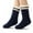 Blue, variant on LYMAYTER Women Fuzzy Warm Slipper Socks Winter Non Skid Indoor floor Socks Fleece Soft Grips Socks