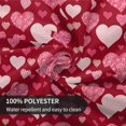 thumbnail image 6 of Valentines Day Tablecloth,Round Tablecloth 60 Inch,Love Heart Table Cloth Water Resistant Washable Polyester Table Cover for Kitchen Dining Table Party Decorations, 6 of 6