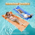 thumbnail image 3 of Joyfy 2 Packs Inflatable Pool Mat, Swimming Pool Mattress Float Lounge with Headrest, Pool Float Air Mat Pool Rafts for Adults, 3 of 8