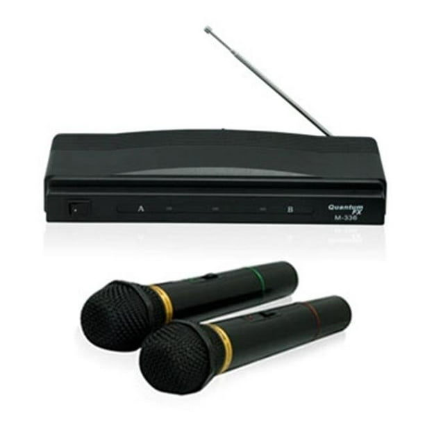 Twin Pack Wireless Microphone System 