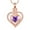 B, variant on Cremation Jewelry Heart Urn Necklace for Women Birthstone Memorial Jewelry Pendant for Ashes for Human Pet