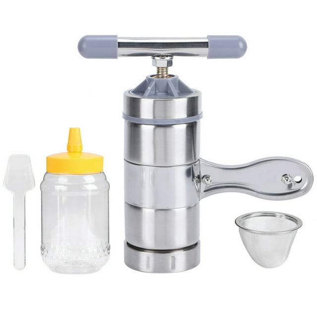 Presse-Miel - Mini extracteur de Miel Portable en Acier Inoxydable Outil d'apiculture Manuel Machine de Pressage de Miel