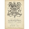 thumbnail image 3 of Vision Studio 11x14 Black Modern Framed Museum Art Print Titled - Peerage of England I, 3 of 5
