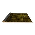 thumbnail image 2 of Ahgly Company Indoor Rectangle Abstract Yellow Modern Area Rugs, 4' x 6', 2 of 4