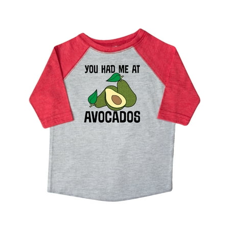 

Inktastic You Had Me at Avocados Gift Toddler Boy or Toddler Girl T-Shirt