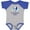 Baseball Heather and Royal, variant on Inktastic The Adventure Begins Hot Air Balloon Boys Boys Baby Bodysuit