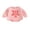 Pink, variant on Bagilaanoe Newborn Baby Girl Valentine’s Day Romper Sweatshirt Long Sleeve Bodysuits Letter Print Pullover 3M 6M 12M 18M Infant Casual Tee Tops