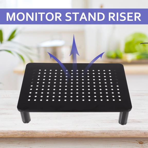 CATIEBYE Back to School Height Adjustable Computer Riser Iron 1Set 14.6x9.3in