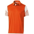 thumbnail image 4 of Holloway Sportswear L Arc Polo Orange/White 222548, 4 of 4