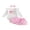 Pink, variant on Infant Baby Girl First Birthday Outfits 9 12 18 Months Letter Long Sleeve Romper Tutu Skirt Headband Clothes Set