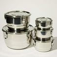 thumbnail image 2 of Package Free Airtight Stainless Steel Container, 2 of 9