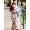 thumbnail image 3 of Warli Print Pure Georgette Saree - 26674060, 3 of 3