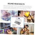 thumbnail image 4 of Mobutofu Stainless Steel Bolts And Nuts Kit 130Pieces 12mm 16mm 20mm Full Thread Durable Usage, 4 of 8