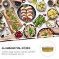 thumbnail image 5 of 10 Pcs Round Aluminum Foil Bowl Food Packing Containers Foil Pans Disposable Foil Trays Disposable Foil Liners, 5 of 6
