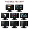 thumbnail image 3 of Hud Head-up Display P16 Obd Car Water Temperature Digital Display Black, 3 of 5