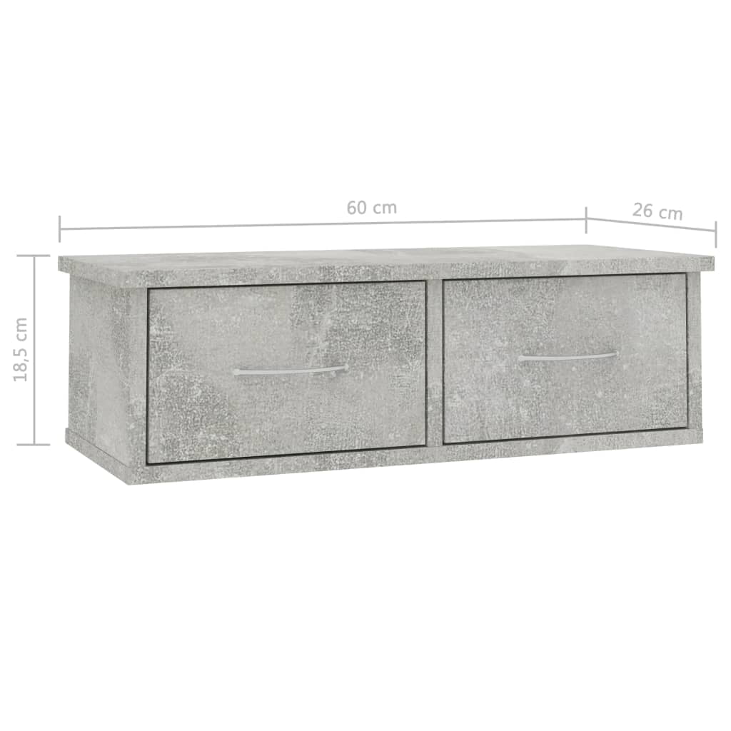 Kepooman Modern Display Shelf, Wall Mounted Shelf for Home, Display Storage Unit with 2 Drawers, Black Kepooman Modern Display Shelf, Wall Mounted Shelf for Home, Display Storage Unit with 2 Drawers, Black