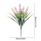 thumbnail image 3 of Artificial Lavenders And Monkey Grass Greenerys Faux Plastic Plants Shrubs Ideal For Porch Garden Office And Home Decor, 3 of 6
