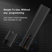 Replacement for Hisense Smart TV Remote Control,Compatible with Hisense 4K UHD Series Android Smart TVs.(NO Voice Function)