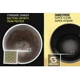 thumbnail image 4 of ShakeSphere Tumbler View Protein Shaker Bottle with Side Window, 24oz, Gun Metal, 4 of 8