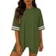 thumbnail image 1 of Eres Más Que una Camisa de Puntuación de Prueba, Blusa de Manga Larga de Ajuste Seco con Pantalones de Cintura Elásticos, 1 of 5