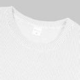 thumbnail image 6 of XIAOCHA Men's Ribbed T-Shirt Loose Fit Short-Sleeve Round-Neck Top Stretch Soft Cozy Casual Tees, 6 of 9