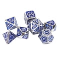 thumbnail image 3 of Dados de juego de mesa, 7 piezas de dados poliédricos, dados poliédricos coloridos, juego de mesa, dados poliédricos, claridad notable, 3 of 8