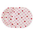 Valentine's Day Pink Hearts Dessert Plates 7", 8 Count, by Way To Celebrate