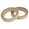 thumbnail image 1 of Par 4 Pulgadas Coche Beige Altavoz Anillo Espaciador Receso Bisel 78mm ID, 1 of 1
