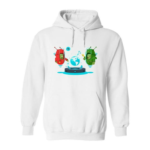 Take Earth Plan Hoodie Men -Image by Shutterstock, Male Large