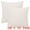 White, variant on Unique Bargains Set of 2 Solid Soft Cushion Pillow Covers White 18" x 18"