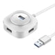 thumbnail image 1 of 4 puertos USB 3.0 Hub Super Speed Distributor 5Gbs para MacBook, portátiles con Windows, Tablet PC como MacBook Pro 2017/2016 Xemadio 2033729-2, 1 of 9