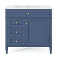 thumbnail image 7 of Fulvari 36" Wooden Bathroom Vanity With Top Sink, 2 Drawers & 1 Tip-out Drawer, 7 of 7