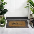 thumbnail image 3 of Brown and Black Swirled Rectangular "Welcome" Outdoor Mat 35 x 23, 3 of 5