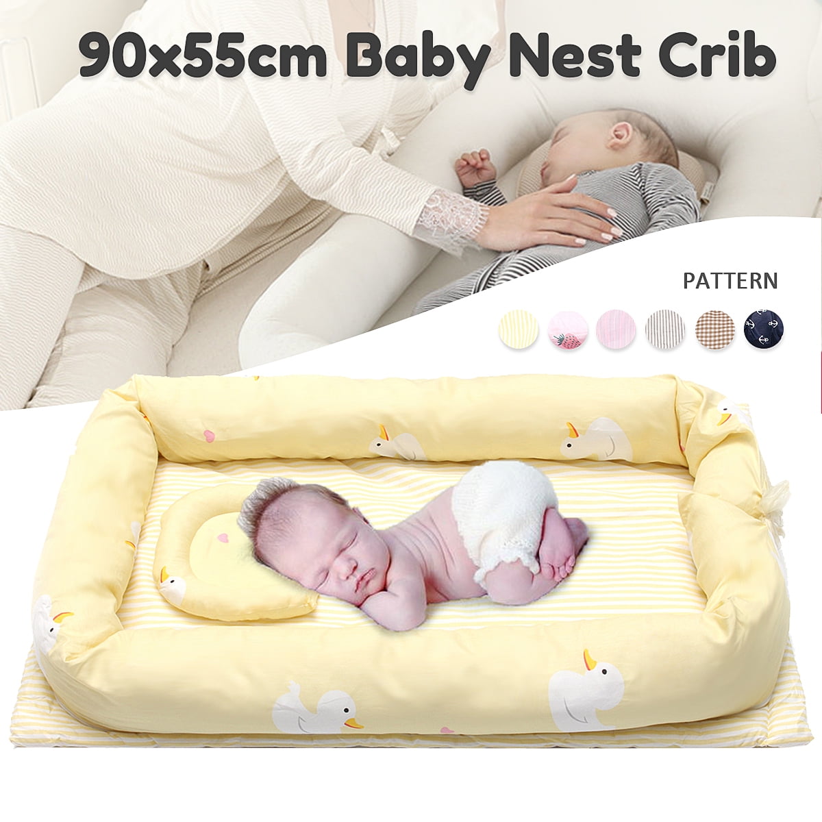 baby nest bed walmart