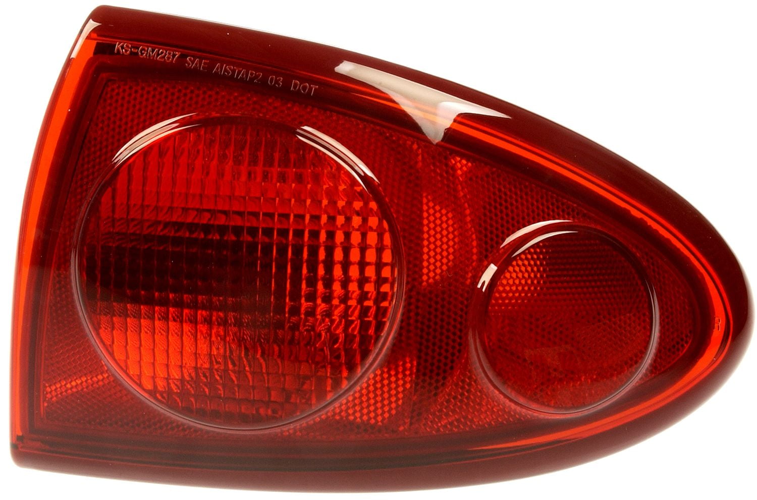 Dorman 1610953 Passenger Side Tail Light Assembly for Specific Chevrolet Models