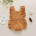 thumbnail image 5 of Fesfesfes Summer Rompers Baby Girls Letter Printed 1st Birthday Gift Sleeveless Jumpsuit Casual Bodysuit Onesie Summer Saving, 5 of 9
