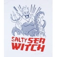 thumbnail image 2 of Disney Womens' The Little Mermaid Ursula Salty Sea Witch Girls T-Shirt, 2 of 4