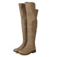 thumbnail image 5 of women leatherette round toe riding knee high boot af82, 5 of 5