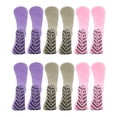 thumbnail image 2 of Silverts Men & Women Slipper Sock 6-Pack Socks, One Size, Pastel Pack, 2 of 3