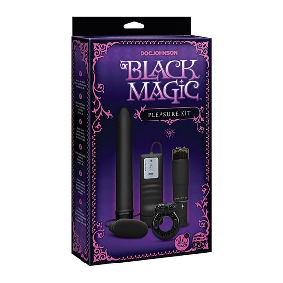 Trousse de Plaisir de Magie Noire - Noir