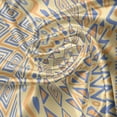 thumbnail image 5 of Ambesonne Indie Valance Pack of 2, Stripes, 42"X18", Yellow Blue, 5 of 5