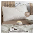thumbnail image 3 of Edredón Ligero Real Textil + 2 Fundas de Almohada, Juego de Colcha King Size, Color Khaki/Beige, 3 of 7