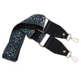 thumbnail image 1 of Correa de Reemplazo Baoblaze para bolso de hombro Bandolera estampado Floral azul 120 cm, 1 of 8