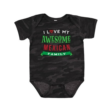 

Inktastic Mexico Gift Mexican Family Gift Baby Boy or Baby Girl Bodysuit