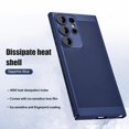 thumbnail image 3 of La Moda Viene Con La Película De La Lente De Enfriamiento Funda Del Teléfono Móvil Para Samsung Galaxy S23 S22 S21 Ultra Plus Note 20 S20 S21 FE Duro PC Disipación De Calor Cubierta Trasera, 3 of 4