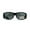 black, variant on Polarized Kids Size 48mm Fit Over Sunglasses Blue