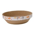 thumbnail image 3 of Corrugated Paper Cats Scratcher Interactive Toy Scratch Bowl for Kitty Kitten M, 3 of 8