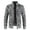 Light Gray, variant on Men's Fall And Winter Casual Fashion Zipper Sweater Cardigan