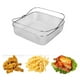 thumbnail image 1 of Cesta de freidora de malla de acero inoxidable para freidora de aire | 8.25 pulgadas de diámetro | Cesta de freír alimentos perforada y transpirable con asa | Fácil de limpiar | Apto para, 1 of 6
